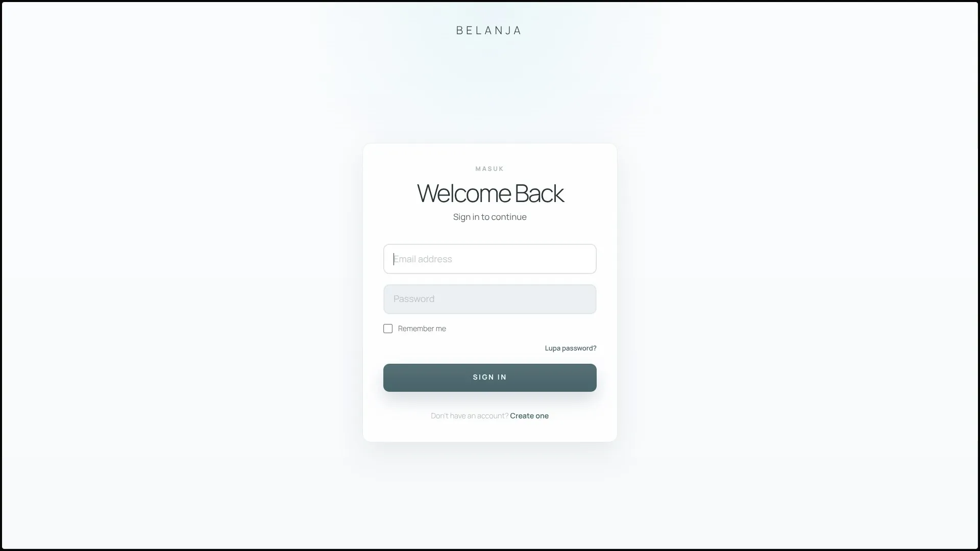Belanja E-Commerce interface screenshot 2
