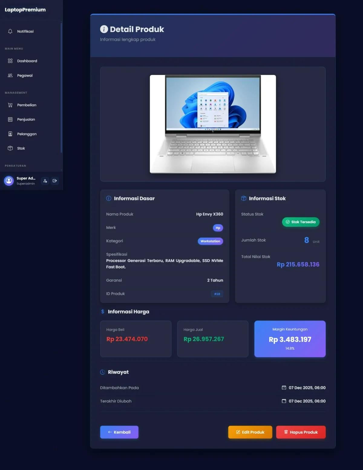 Katalog UMKM interface screenshot 3