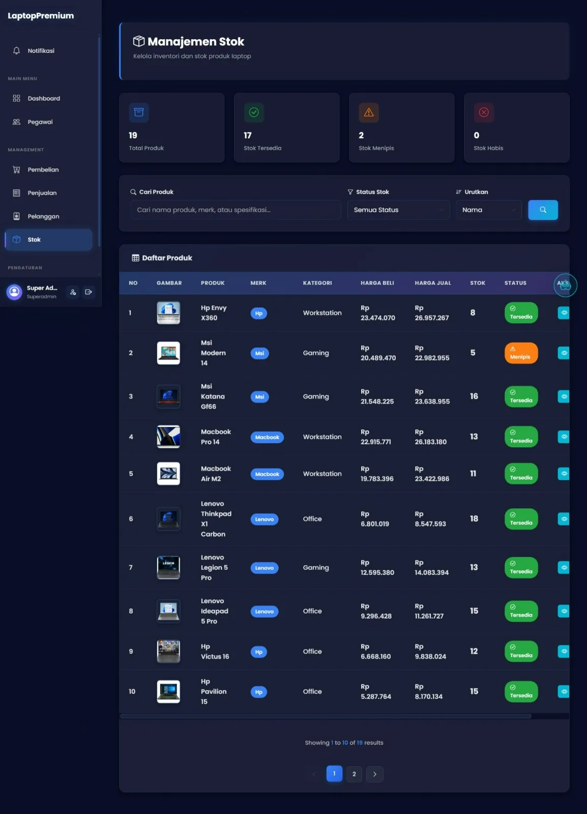 Katalog UMKM interface screenshot 5