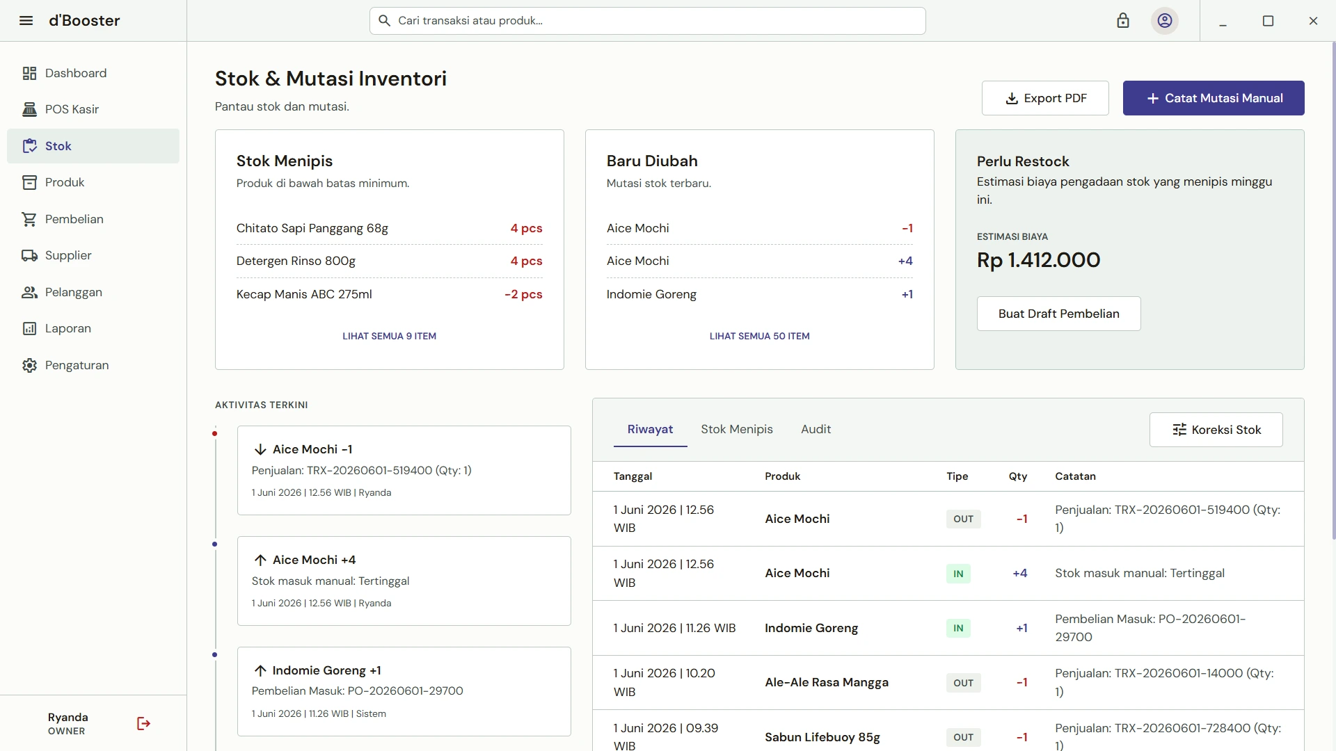 TokoKita interface screenshot 2