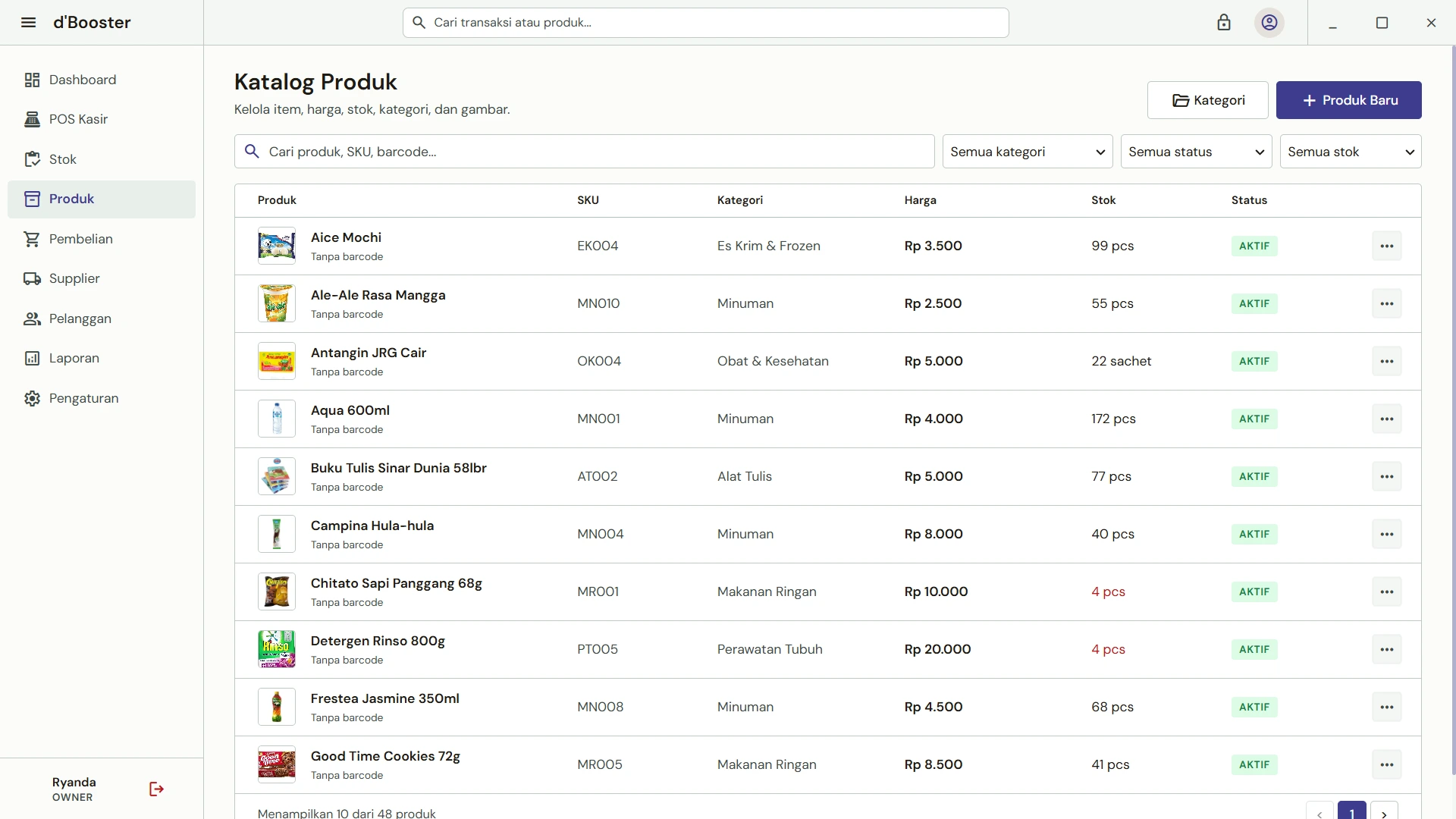 TokoKita interface screenshot 3