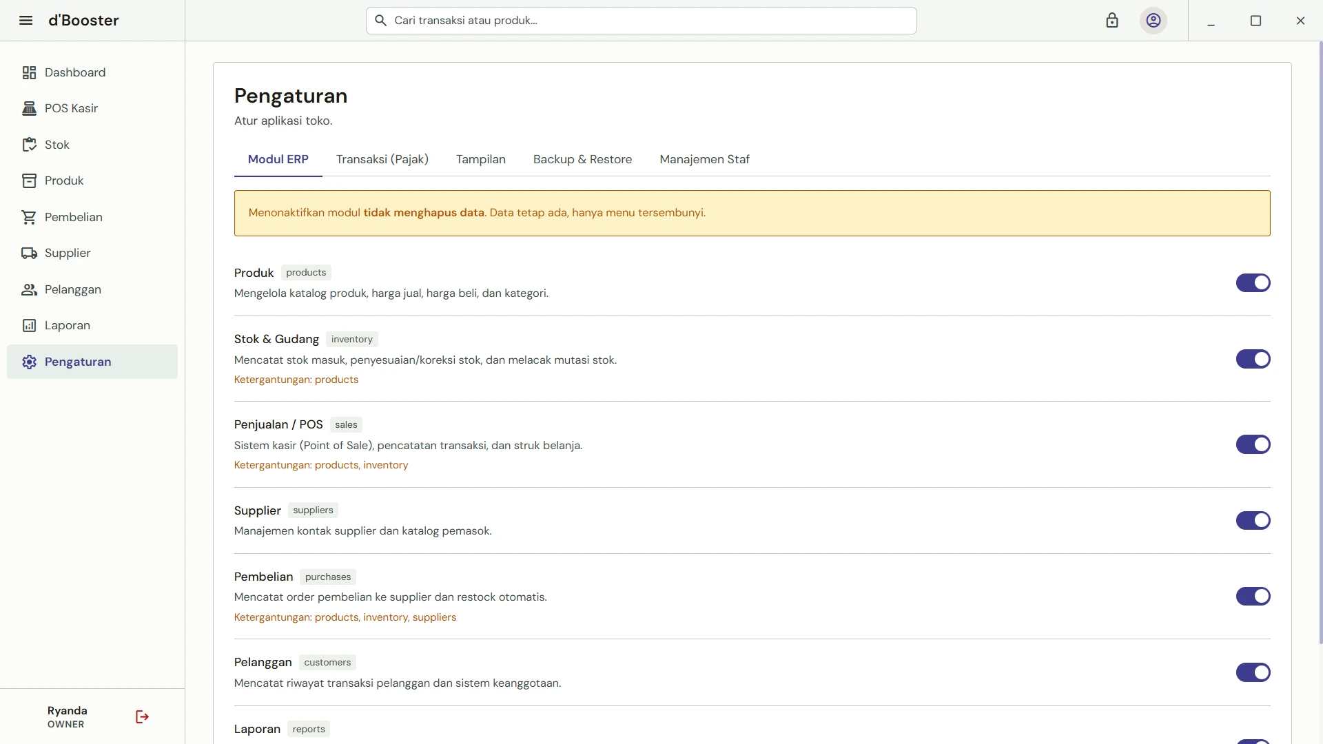 TokoKita interface screenshot 6
